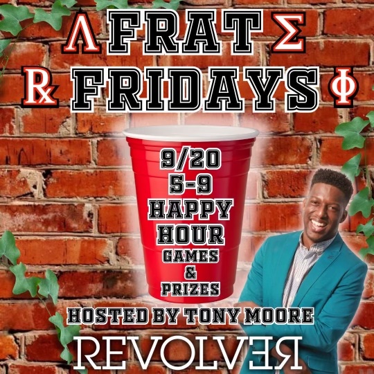 FRAT FRIDAYS: HAPPY HOUR